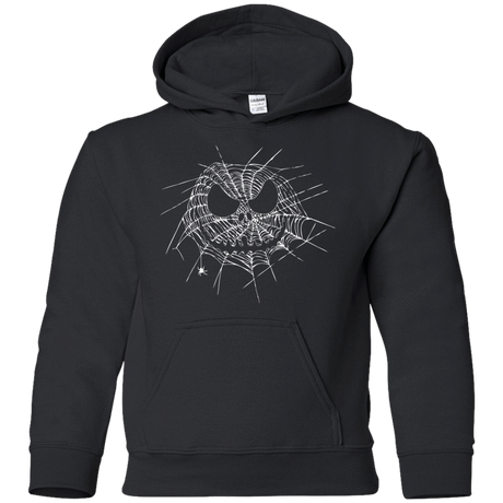 Sweatshirts Black / YS Scary Web Youth Hoodie