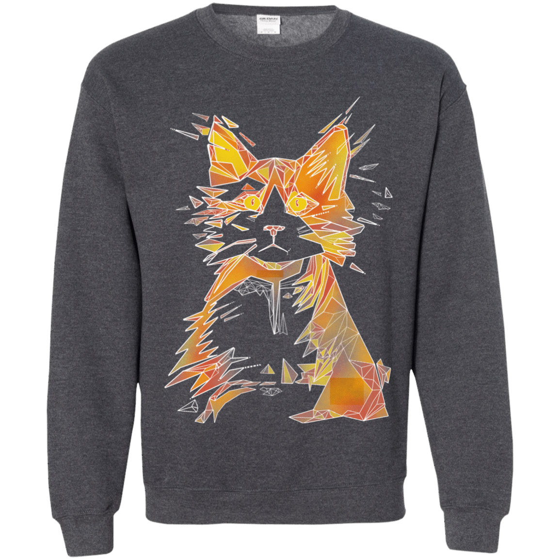 Sweatshirts Dark Heather / S Scattered Crewneck Sweatshirt