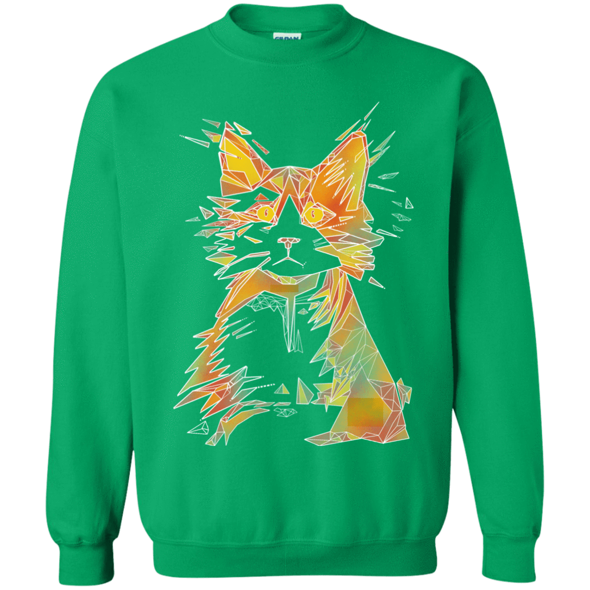Sweatshirts Irish Green / S Scattered Crewneck Sweatshirt