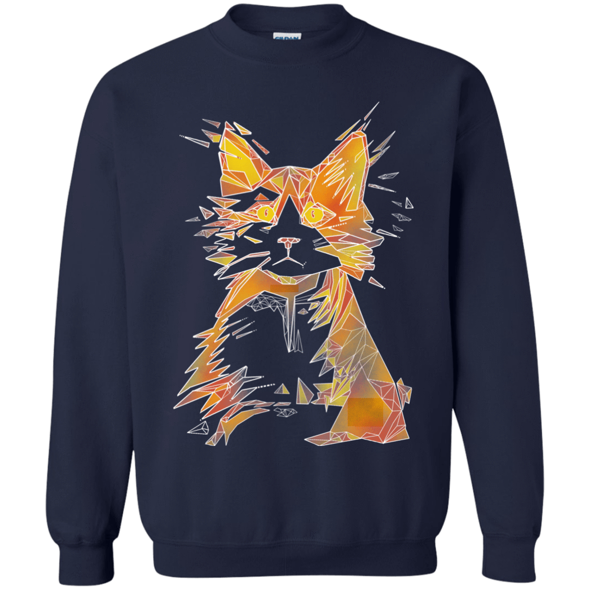 Sweatshirts Navy / S Scattered Crewneck Sweatshirt