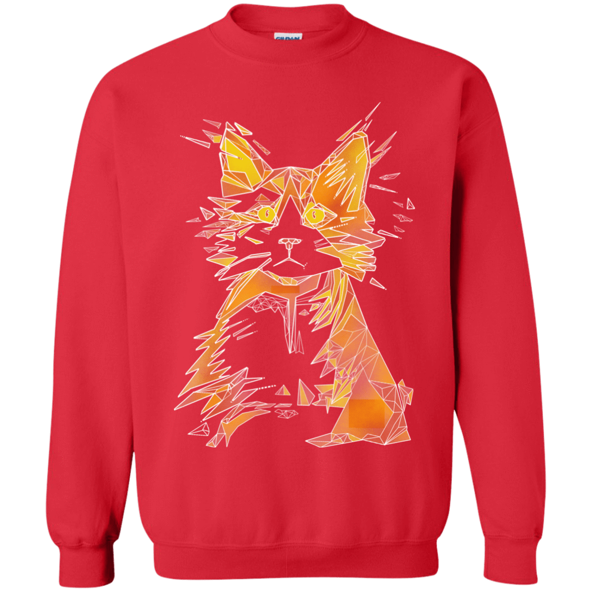 Sweatshirts Red / S Scattered Crewneck Sweatshirt