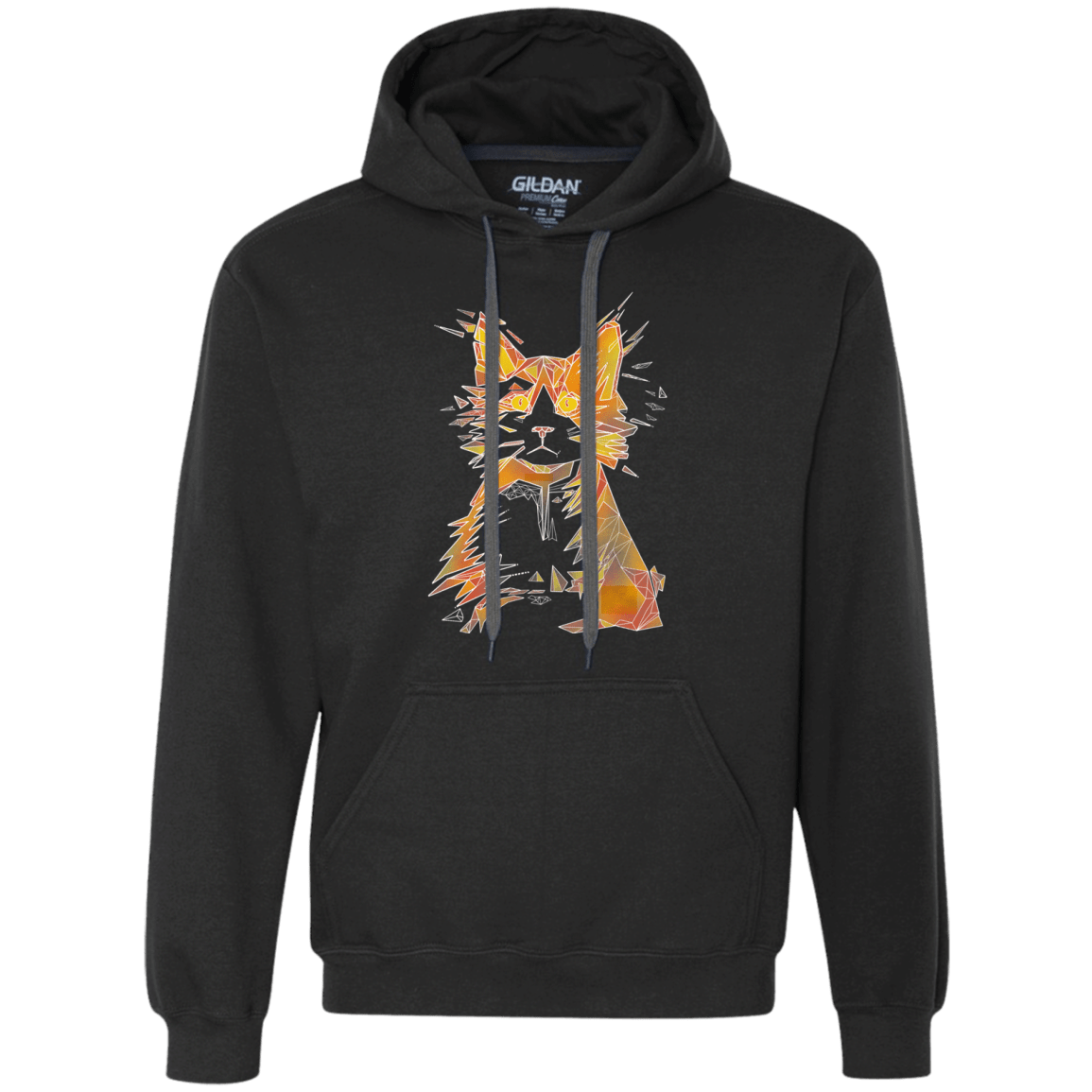 Sweatshirts Black / S Scattered Premium Fleece Hoodie