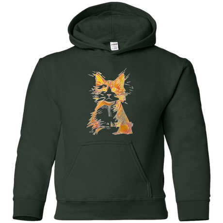 Sweatshirts Forest Green / YS Scattered Youth Hoodie