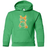Sweatshirts Irish Green / YS Scattered Youth Hoodie