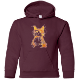 Sweatshirts Maroon / YS Scattered Youth Hoodie