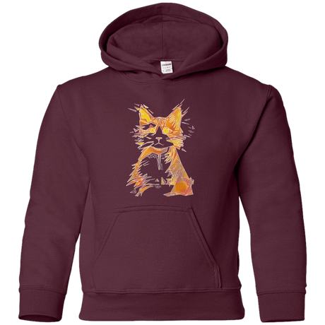 Sweatshirts Maroon / YS Scattered Youth Hoodie