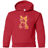 Sweatshirts Red / YS Scattered Youth Hoodie
