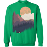 Sweatshirts Irish Green / S Scenic Camping Crewneck Sweatshirt