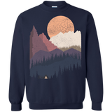 Sweatshirts Navy / S Scenic Camping Crewneck Sweatshirt