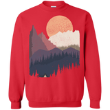 Sweatshirts Red / S Scenic Camping Crewneck Sweatshirt