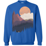 Sweatshirts Royal / S Scenic Camping Crewneck Sweatshirt