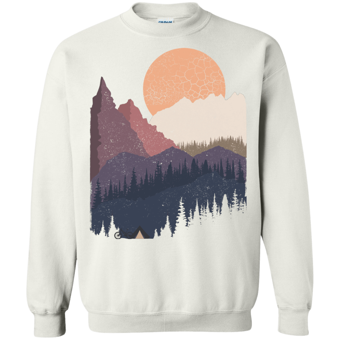 Sweatshirts White / S Scenic Camping Crewneck Sweatshirt