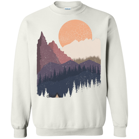 Sweatshirts White / S Scenic Camping Crewneck Sweatshirt