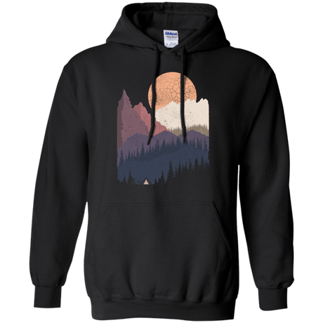 Sweatshirts Black / S Scenic Camping Pullover Hoodie