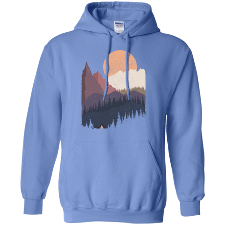 Sweatshirts Carolina Blue / S Scenic Camping Pullover Hoodie