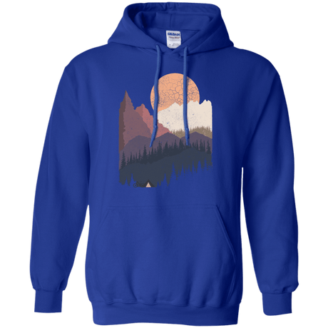 Sweatshirts Royal / S Scenic Camping Pullover Hoodie