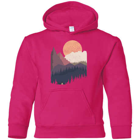 Sweatshirts Heliconia / YS Scenic Camping Youth Hoodie
