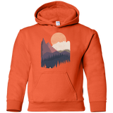 Sweatshirts Orange / YS Scenic Camping Youth Hoodie