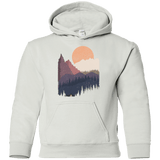Sweatshirts White / YS Scenic Camping Youth Hoodie