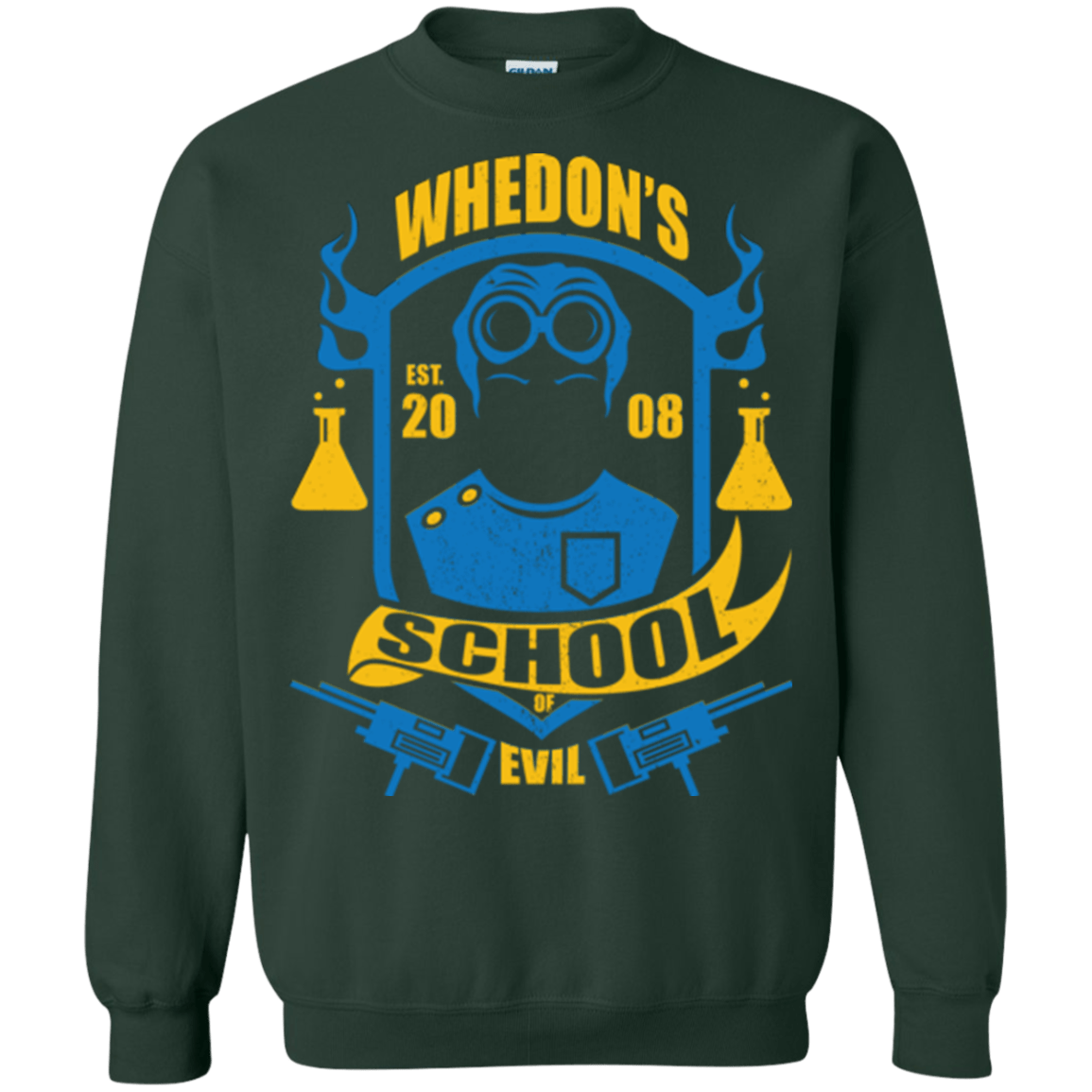 Sweatshirts Forest Green / Small School of Evil Crewneck Sweatshirt