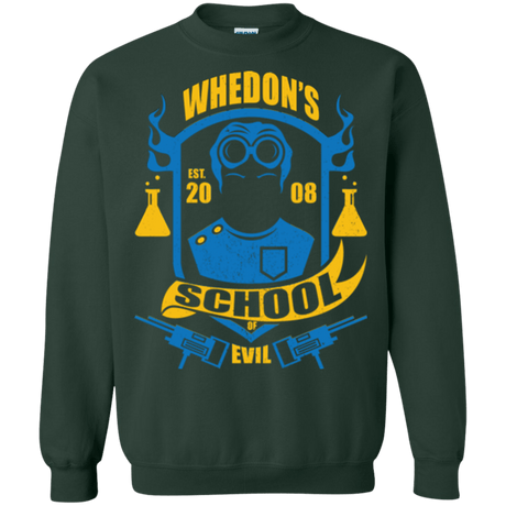 Sweatshirts Forest Green / Small School of Evil Crewneck Sweatshirt