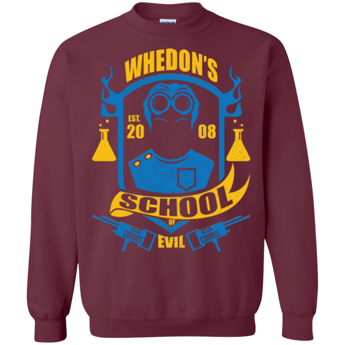 Sweatshirts Maroon / Small School of Evil Crewneck Sweatshirt