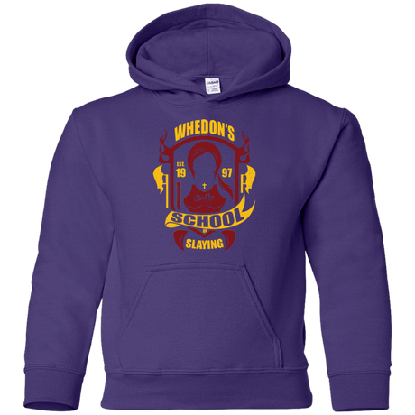 Sweatshirts Purple / YS School of Slaying Youth Hoodie