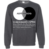 Schrödinger's Zombie Crewneck Sweatshirt