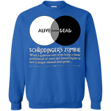 Sweatshirts Royal / Small Schrödinger's Zombie Crewneck Sweatshirt