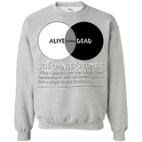 Sweatshirts Sport Grey / Small Schrödinger's Zombie Crewneck Sweatshirt