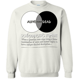 Sweatshirts White / Small Schrödinger's Zombie Crewneck Sweatshirt