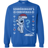 Sweatshirts Royal / S Schrodingers Christmas Crewneck Sweatshirt