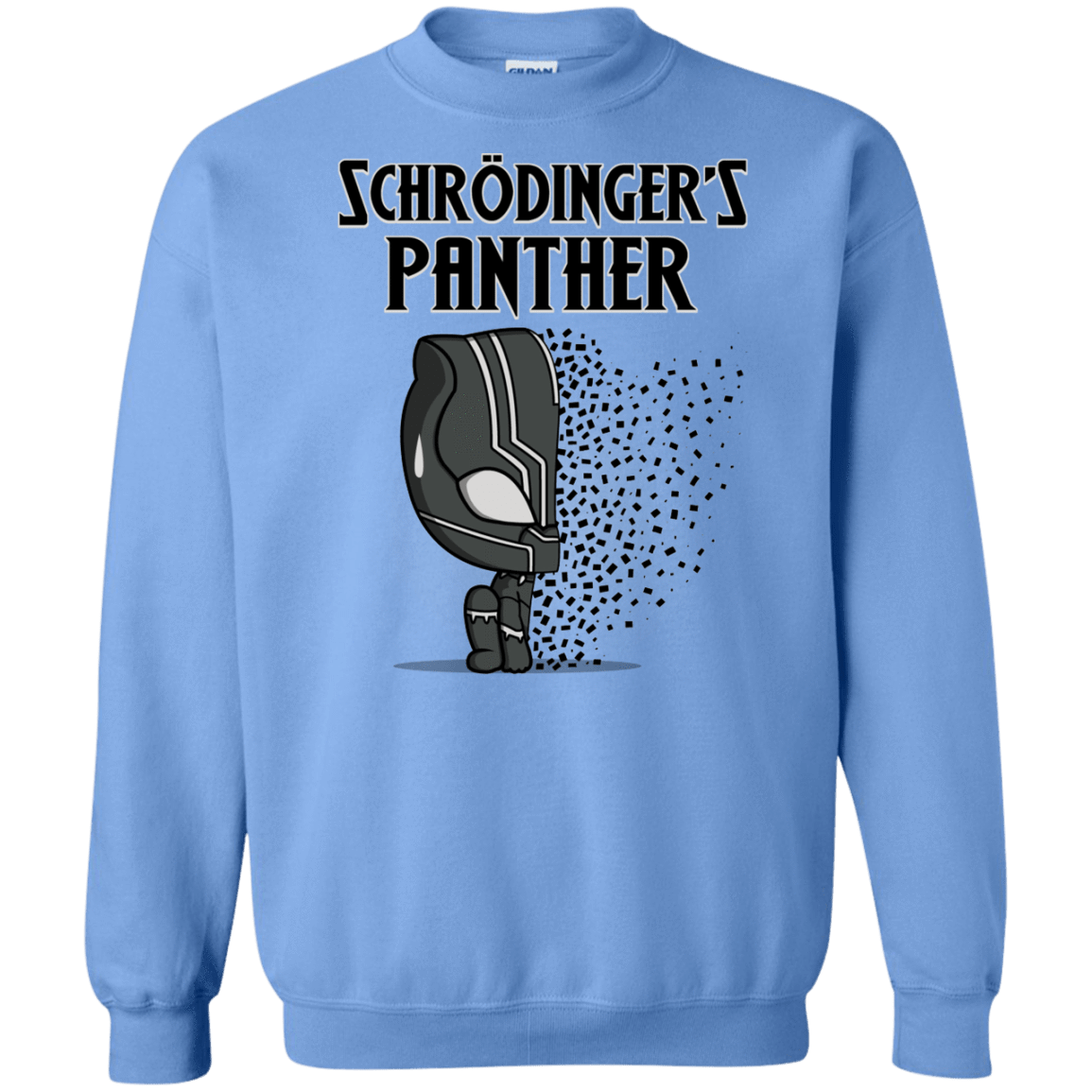 Sweatshirts Carolina Blue / S Schrodingers Panther Crewneck Sweatshirt