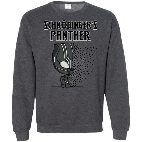Sweatshirts Dark Heather / S Schrodingers Panther Crewneck Sweatshirt
