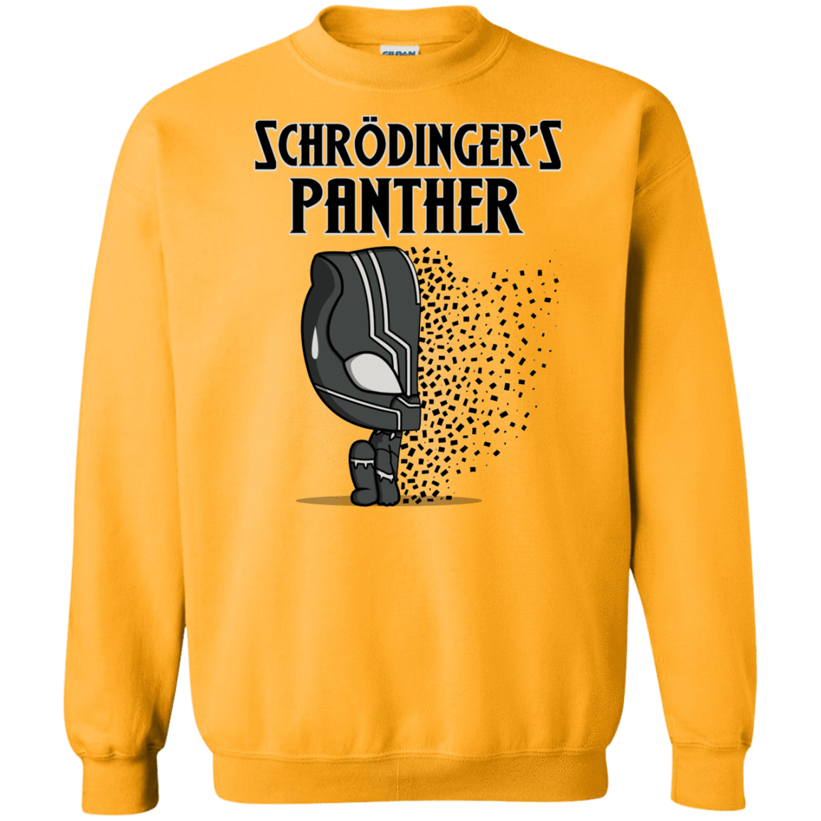 Sweatshirts Gold / S Schrodingers Panther Crewneck Sweatshirt