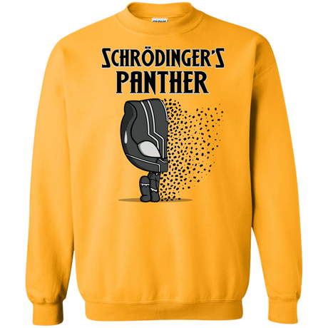 Sweatshirts Gold / S Schrodingers Panther Crewneck Sweatshirt