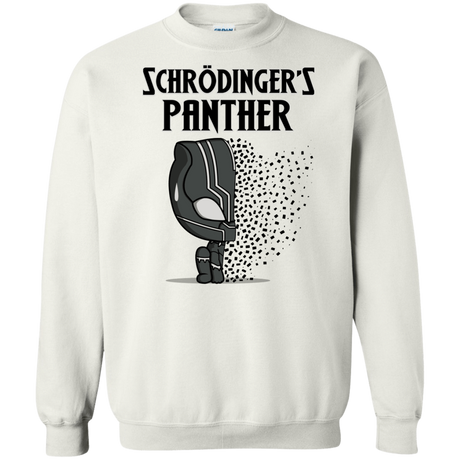 Sweatshirts White / S Schrodingers Panther Crewneck Sweatshirt
