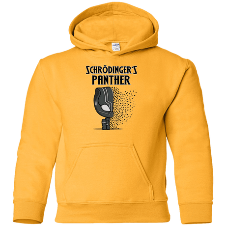 Sweatshirts Gold / YS Schrodingers Panther Youth Hoodie