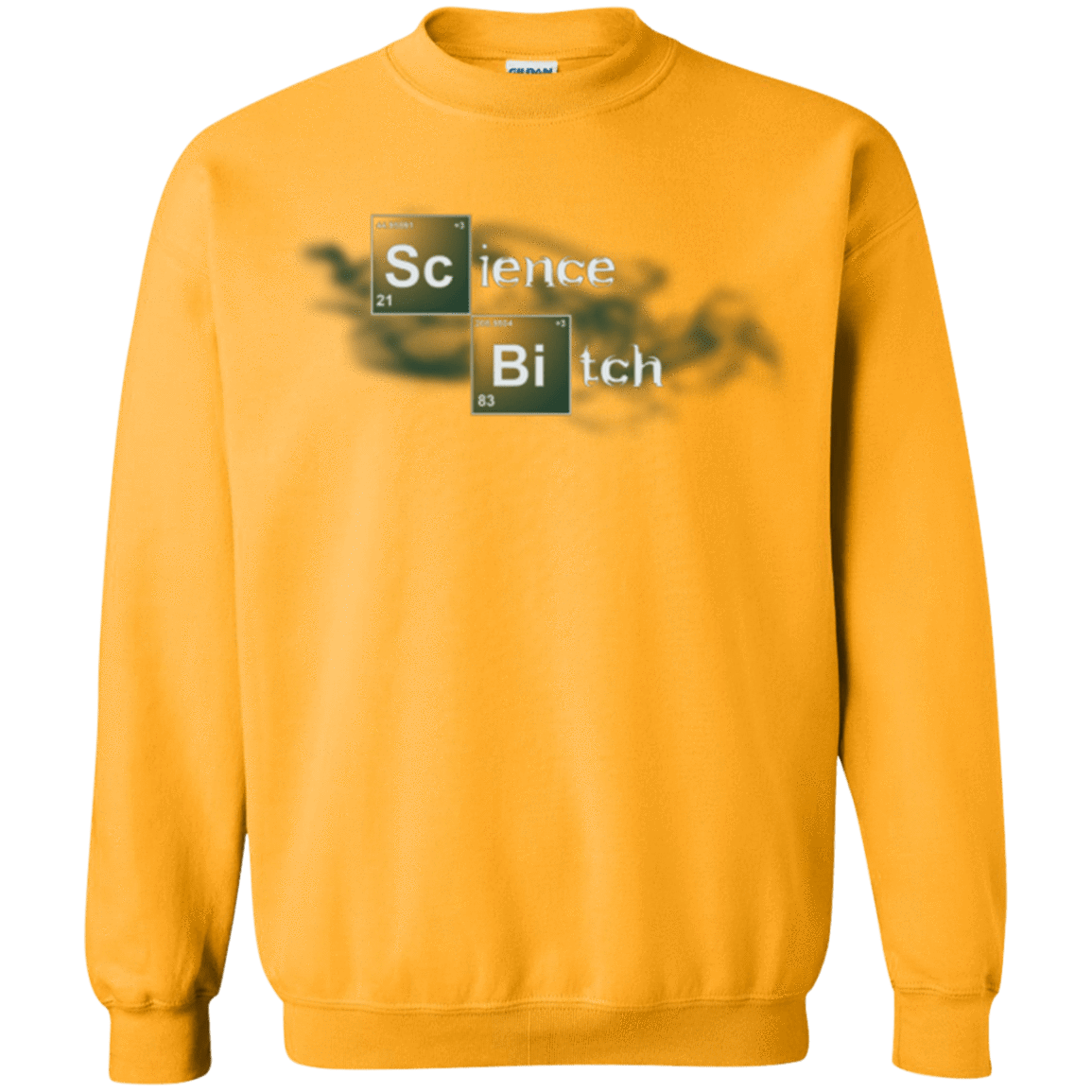 Sweatshirts Gold / Small Science Bitch Crewneck Sweatshirt