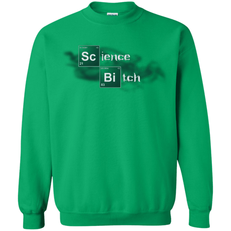 Sweatshirts Irish Green / Small Science Bitch Crewneck Sweatshirt