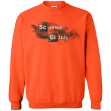 Sweatshirts Orange / Small Science Bitch Crewneck Sweatshirt