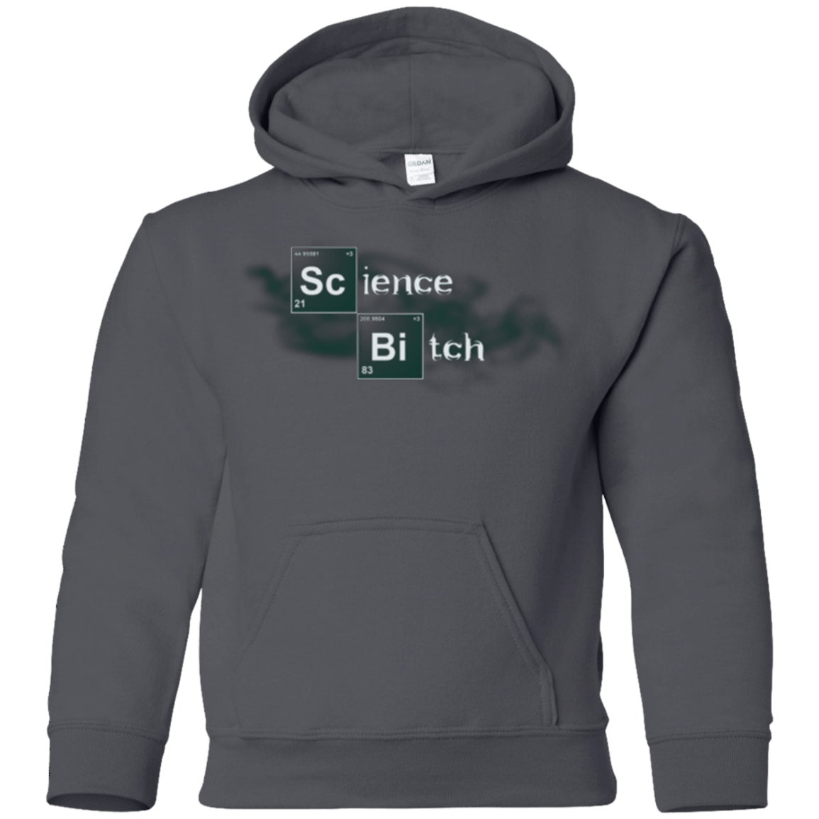 Sweatshirts Charcoal / YS Science Bitch Youth Hoodie