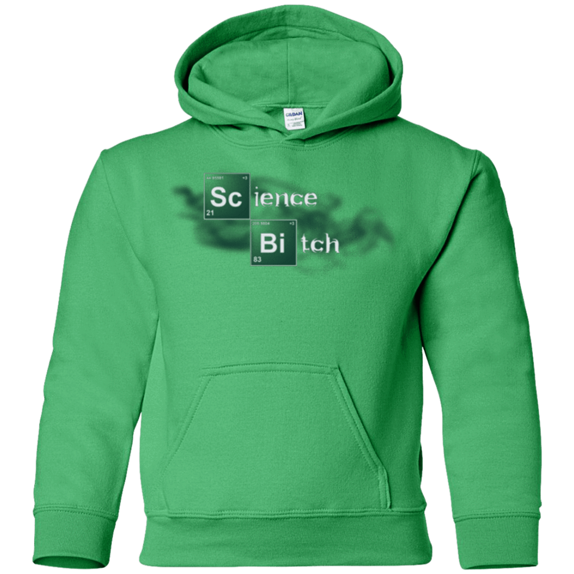 Sweatshirts Irish Green / YS Science Bitch Youth Hoodie