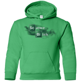 Sweatshirts Irish Green / YS Science Bitch Youth Hoodie