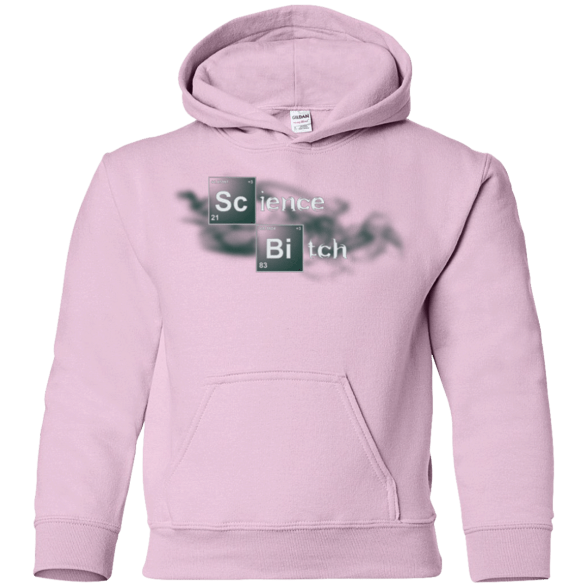 Sweatshirts Light Pink / YS Science Bitch Youth Hoodie