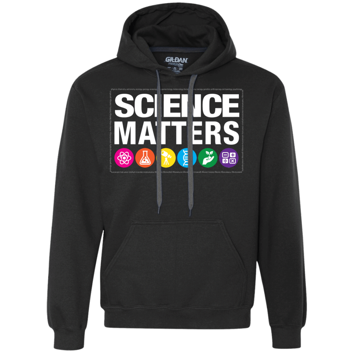 Sweatshirts Black / S Science Matters Premium Fleece Hoodie