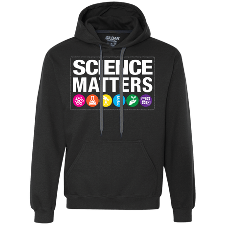 Sweatshirts Black / S Science Matters Premium Fleece Hoodie