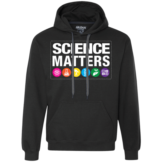 Sweatshirts Black / S Science Matters Premium Fleece Hoodie