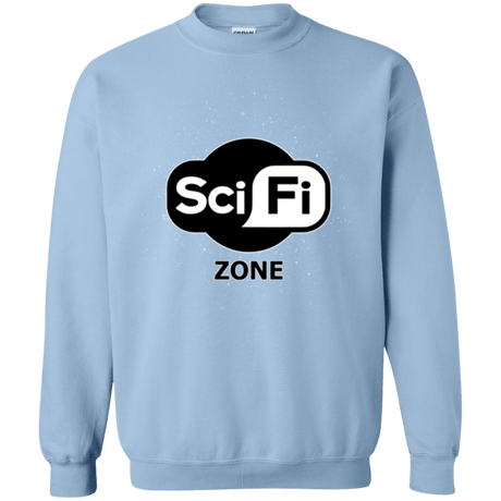 Sweatshirts Light Blue / Small Scifi zone Crewneck Sweatshirt