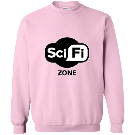 Sweatshirts Light Pink / Small Scifi zone Crewneck Sweatshirt